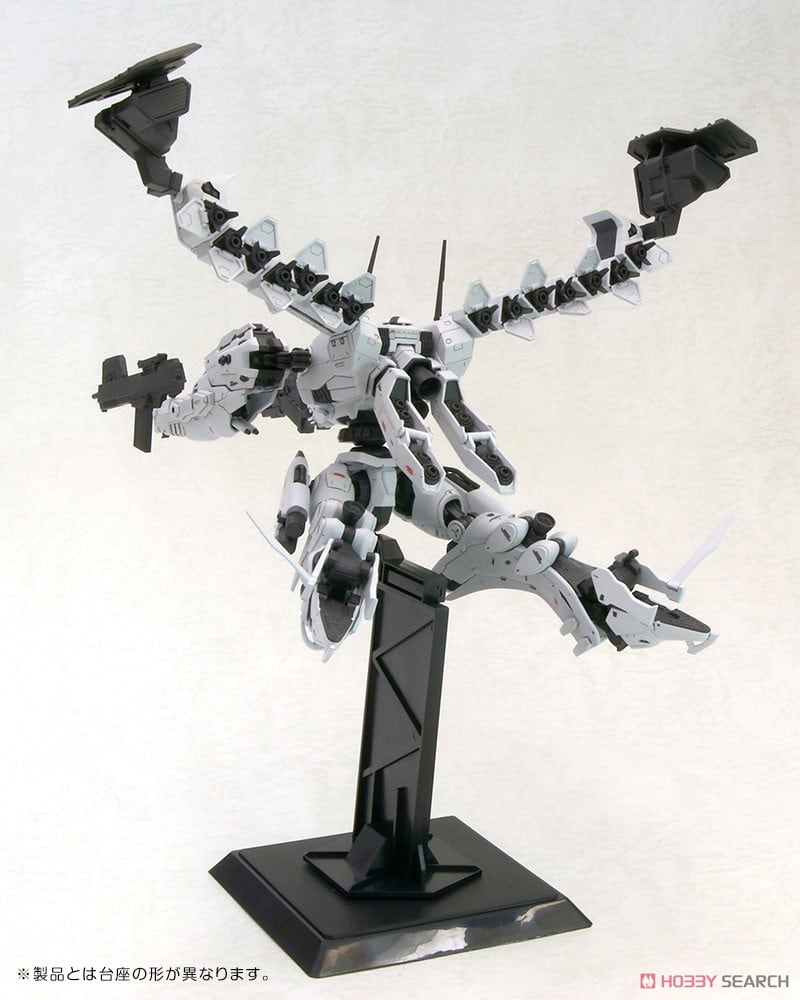 【再販】V.I.シリーズ『ラインアーク ホワイト・グリント＆V.O.Bセット』アーマード・コア4 1/72 プラモデル-012