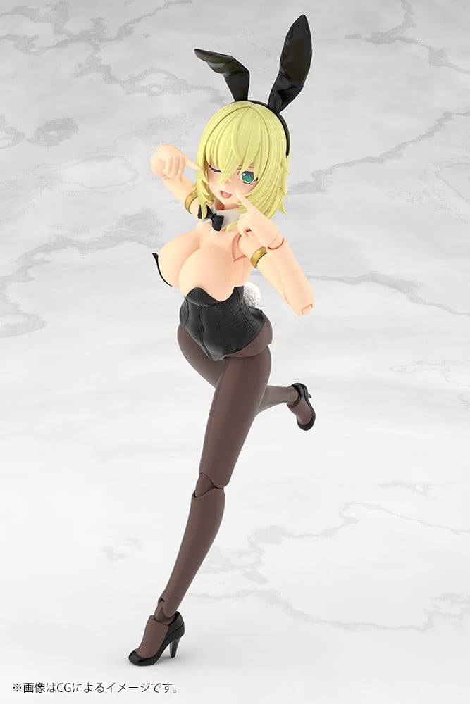 フレームアームズ・ガール『ドゥルガーI〈Bunny Style〉』プラモデル-005