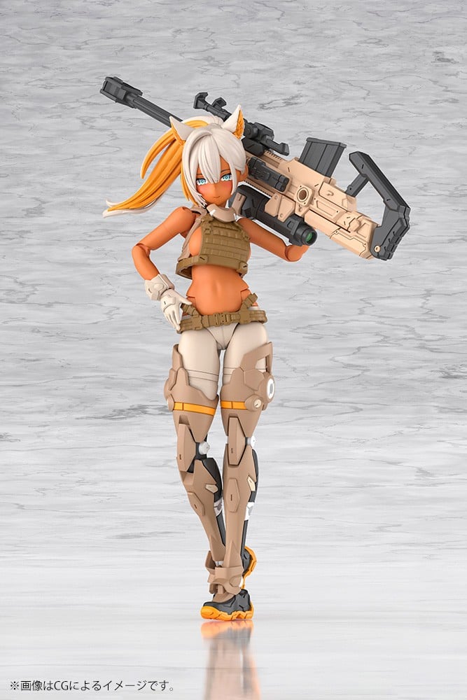 メガミデバイス『ユグドラシス スコル・シャープシューター テンペスト』1/1 プラモデル-009