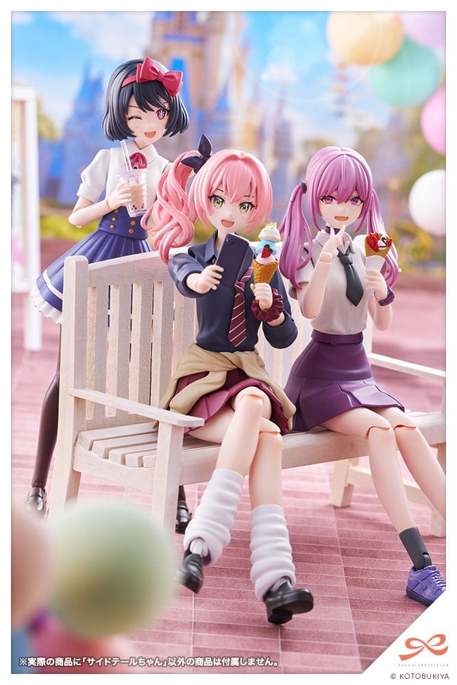 創彩少女庭園『サイドテールちゃん』1/10 プラモデル-017
