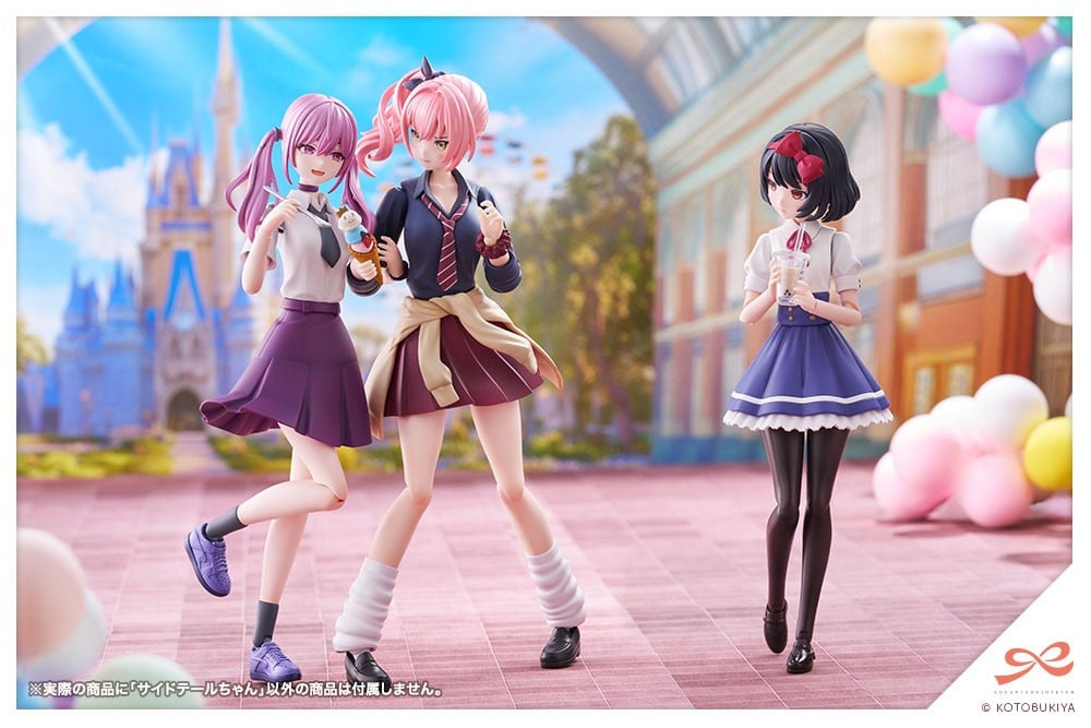 創彩少女庭園『サイドテールちゃん』1/10 プラモデル-018