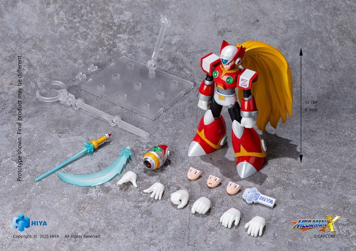 HIYA エクスクイジット・ベーシックシリーズ『ゼロ』ロックマンXシリーズ アクションフィギュア-011