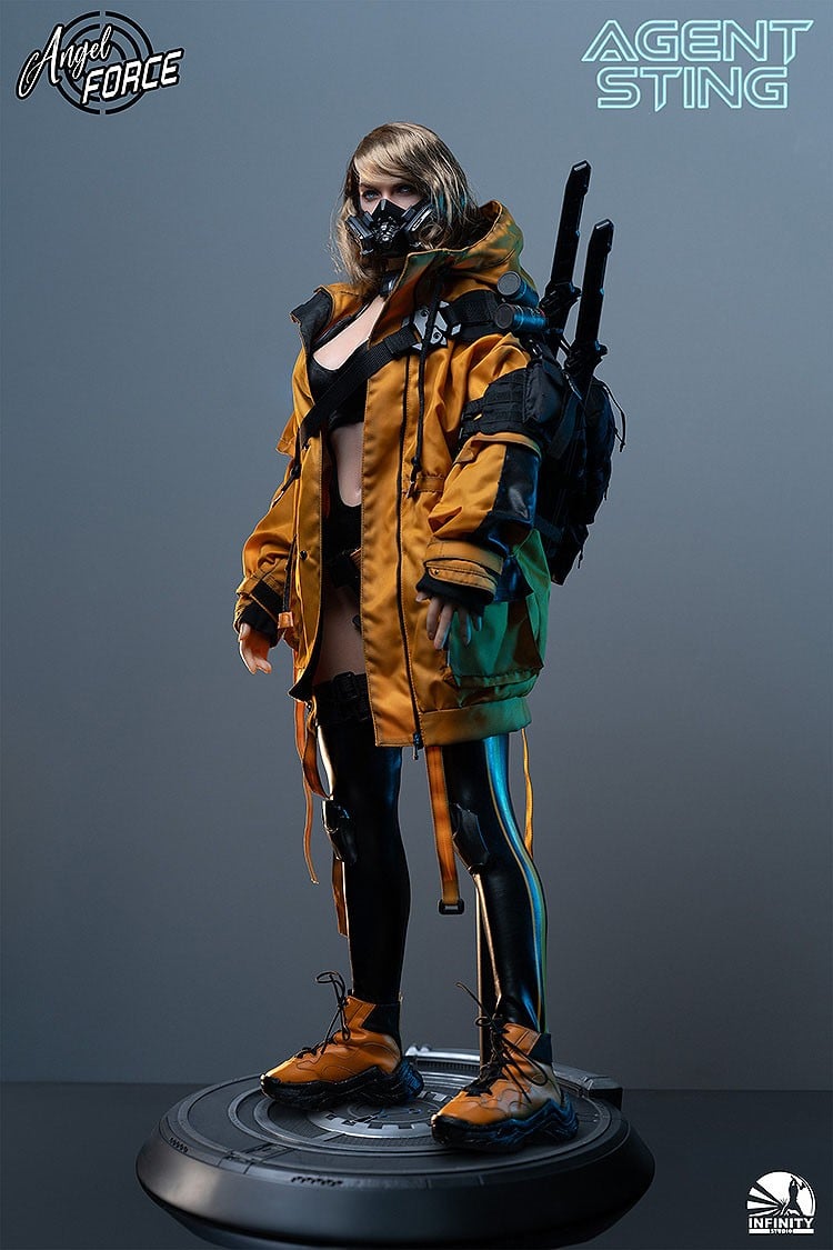 1/3『Angel Force- Agent Sting』可動式 シリカゲルフィギュア-002