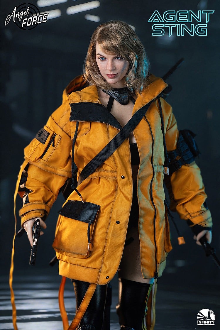 1/3『Angel Force- Agent Sting』可動式 シリカゲルフィギュア-004