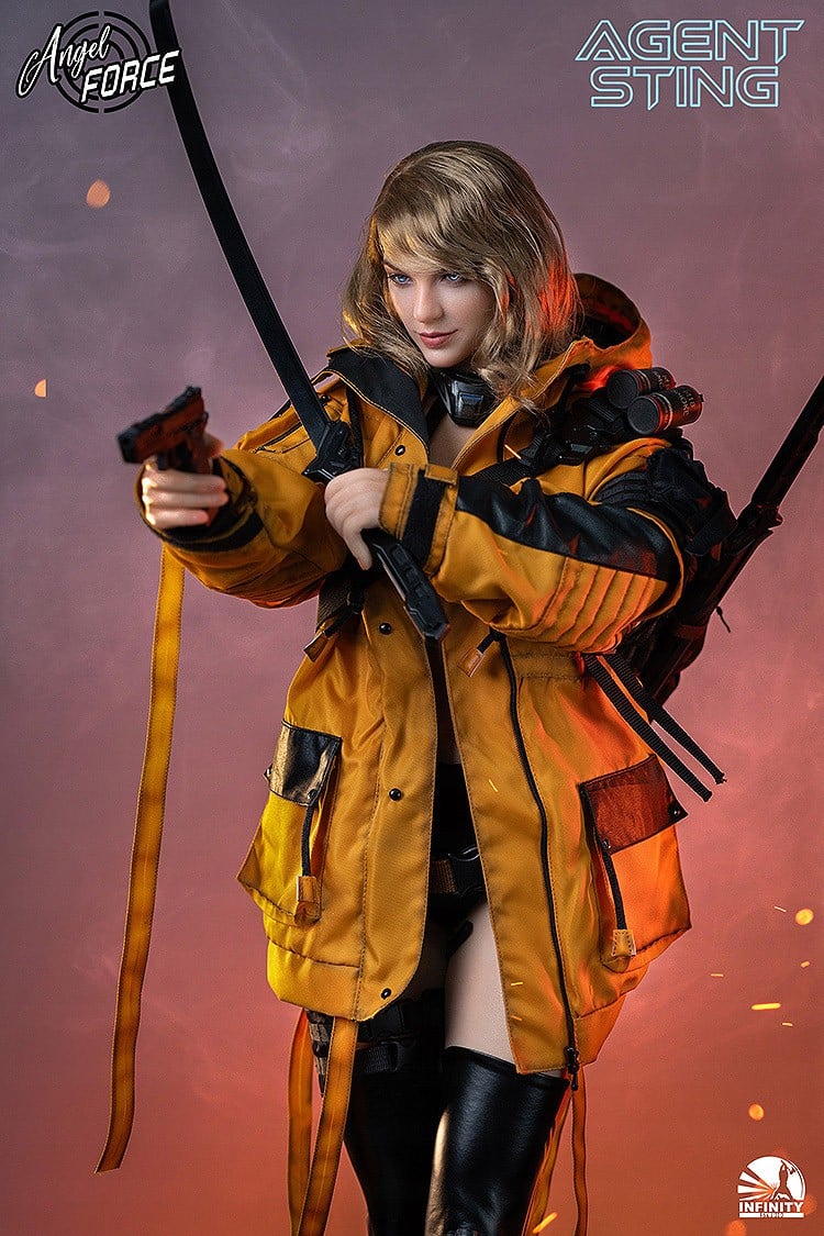 1/3『Angel Force- Agent Sting』可動式 シリカゲルフィギュア-006