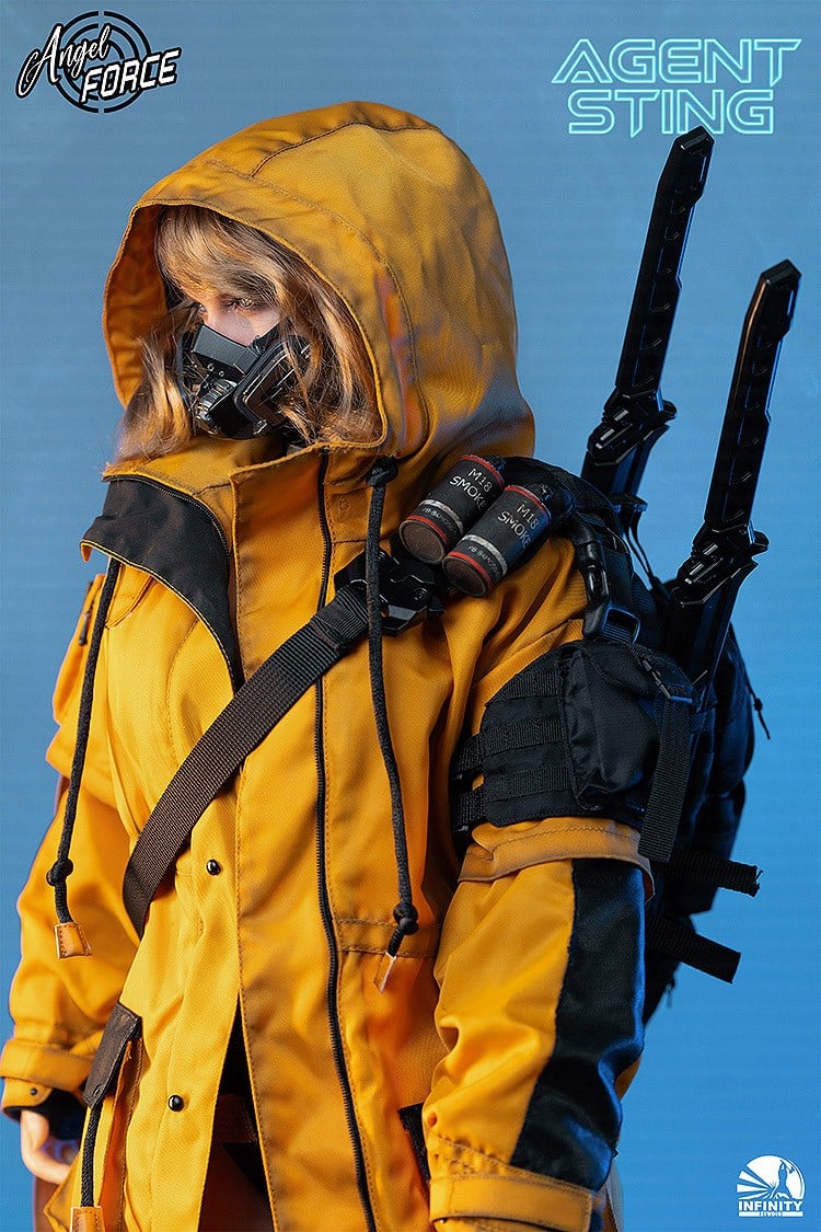 1/3『Angel Force- Agent Sting』可動式 シリカゲルフィギュア-008