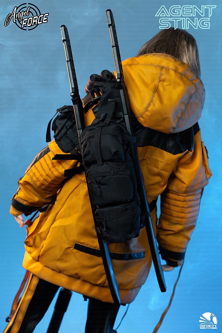 1/3『Angel Force- Agent Sting』可動式 シリカゲルフィギュア-009