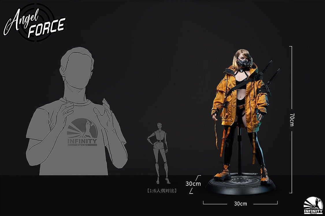 1/3『Angel Force- Agent Sting』可動式 シリカゲルフィギュア-010