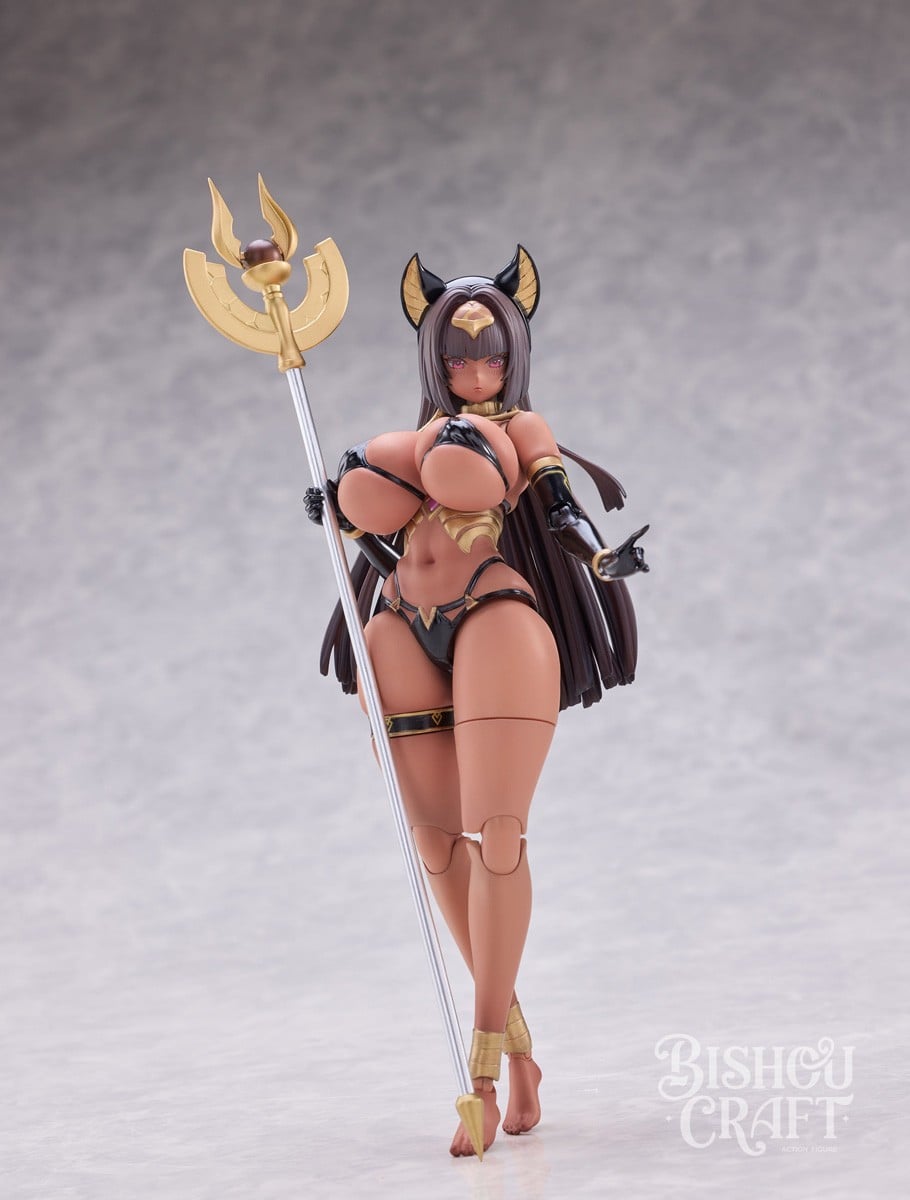 異世界絵巻『エジプト女神 バステト』1/12 完成品アクションフィギュア-001