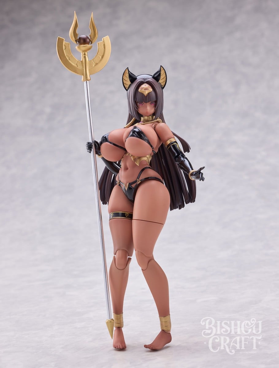 異世界絵巻『エジプト女神 バステト』1/12 完成品アクションフィギュア-002