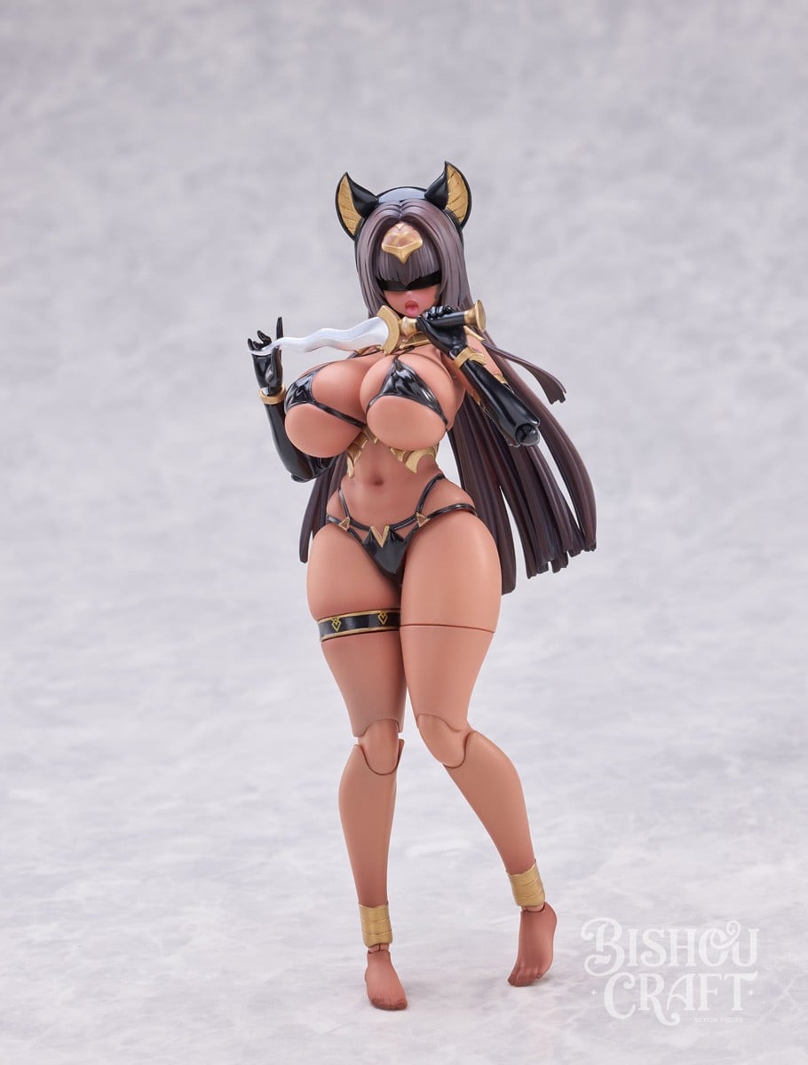 異世界絵巻『エジプト女神 バステト』1/12 完成品アクションフィギュア-003
