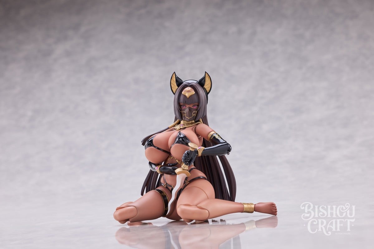 異世界絵巻『エジプト女神 バステト』1/12 完成品アクションフィギュア-004