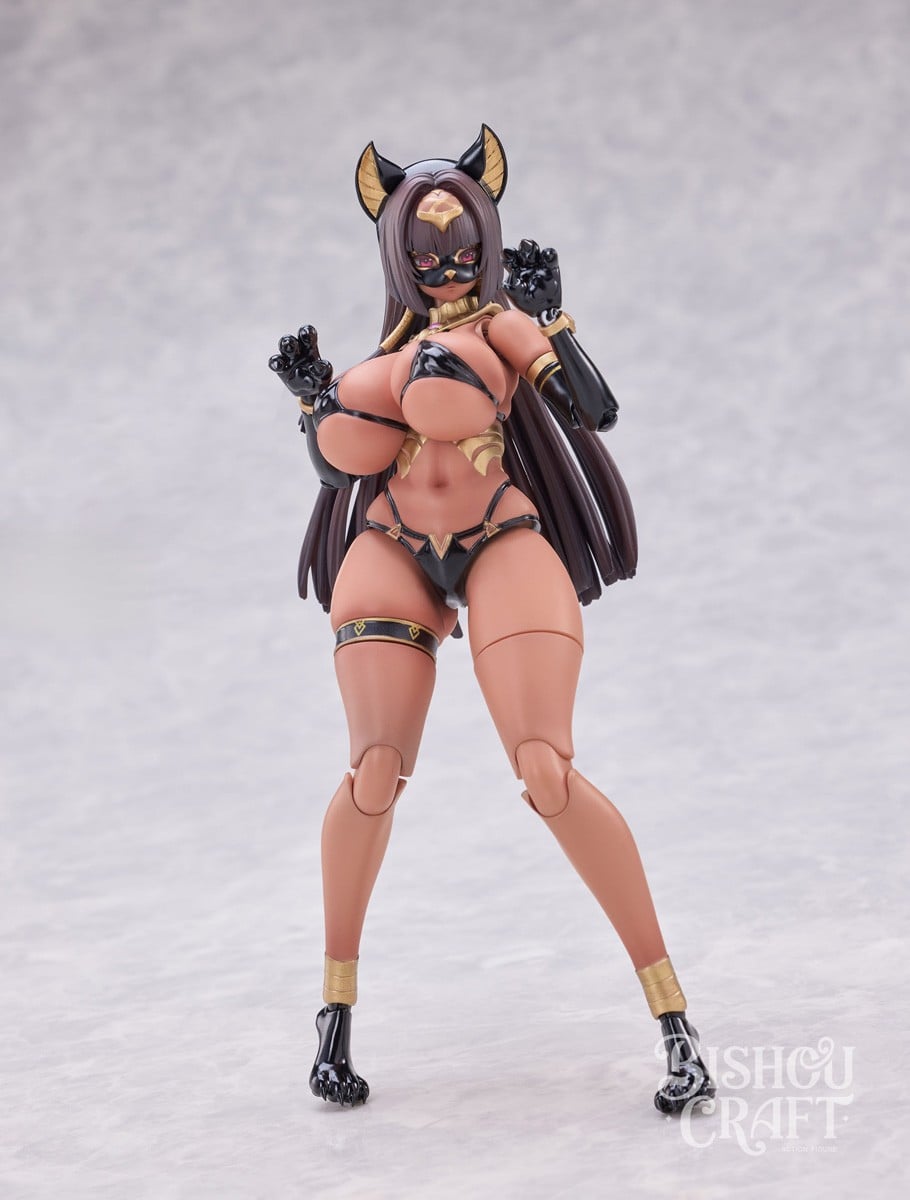 異世界絵巻『エジプト女神 バステト』1/12 完成品アクションフィギュア-011