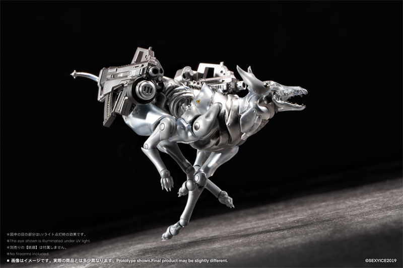【限定販売】PURE.ICE × 蟲シリ一ズ『犬型生物兵器 ザタード・ハウンド - 戦術支援型』1/12 アクションフィギュア-007