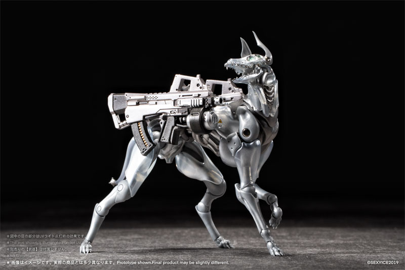 【限定販売】PURE.ICE × 蟲シリ一ズ『犬型生物兵器 ザタード・ハウンド - 戦術支援型』1/12 アクションフィギュア-009
