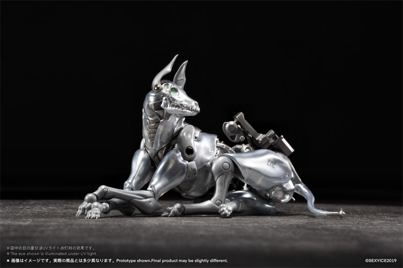 【限定販売】PURE.ICE × 蟲シリ一ズ『犬型生物兵器 ザタード・ハウンド - 戦術支援型』1/12 アクションフィギュア-012