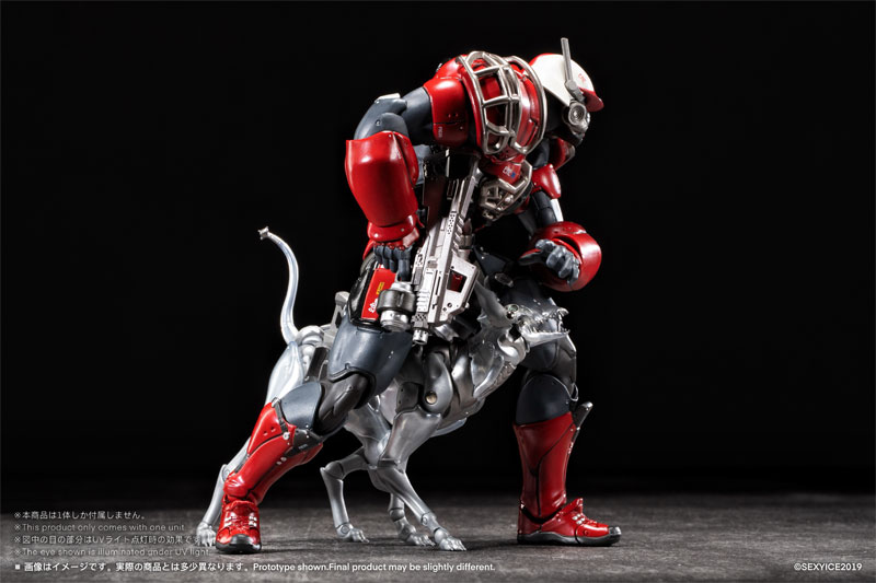 【限定販売】PURE.ICE × 蟲シリ一ズ『犬型生物兵器 ザタード・ハウンド - 戦術支援型』1/12 アクションフィギュア-016