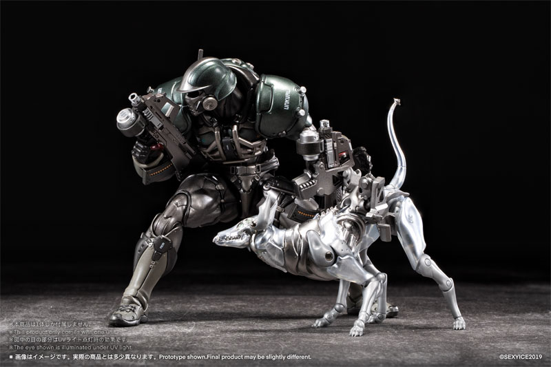 【限定販売】PURE.ICE × 蟲シリ一ズ『犬型生物兵器 ザタード・ハウンド - 戦術支援型』1/12 アクションフィギュア-017