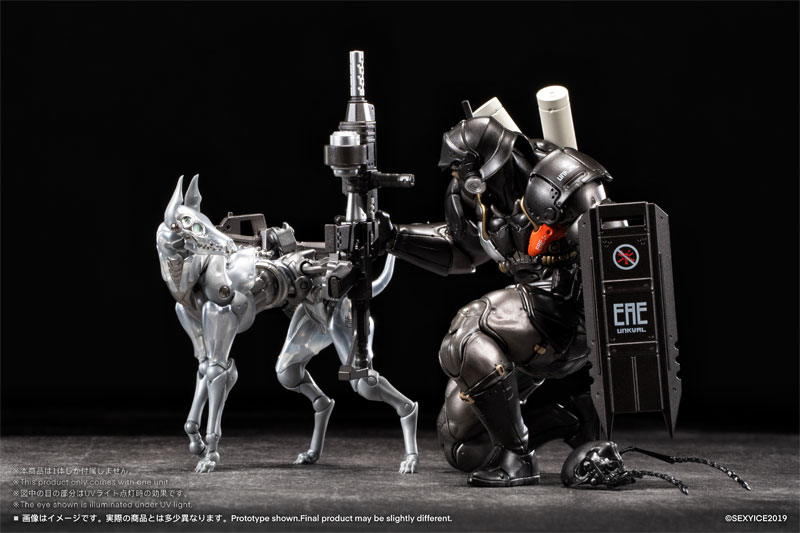 【限定販売】PURE.ICE × 蟲シリ一ズ『犬型生物兵器 ザタード・ハウンド - 戦術支援型』1/12 アクションフィギュア-018