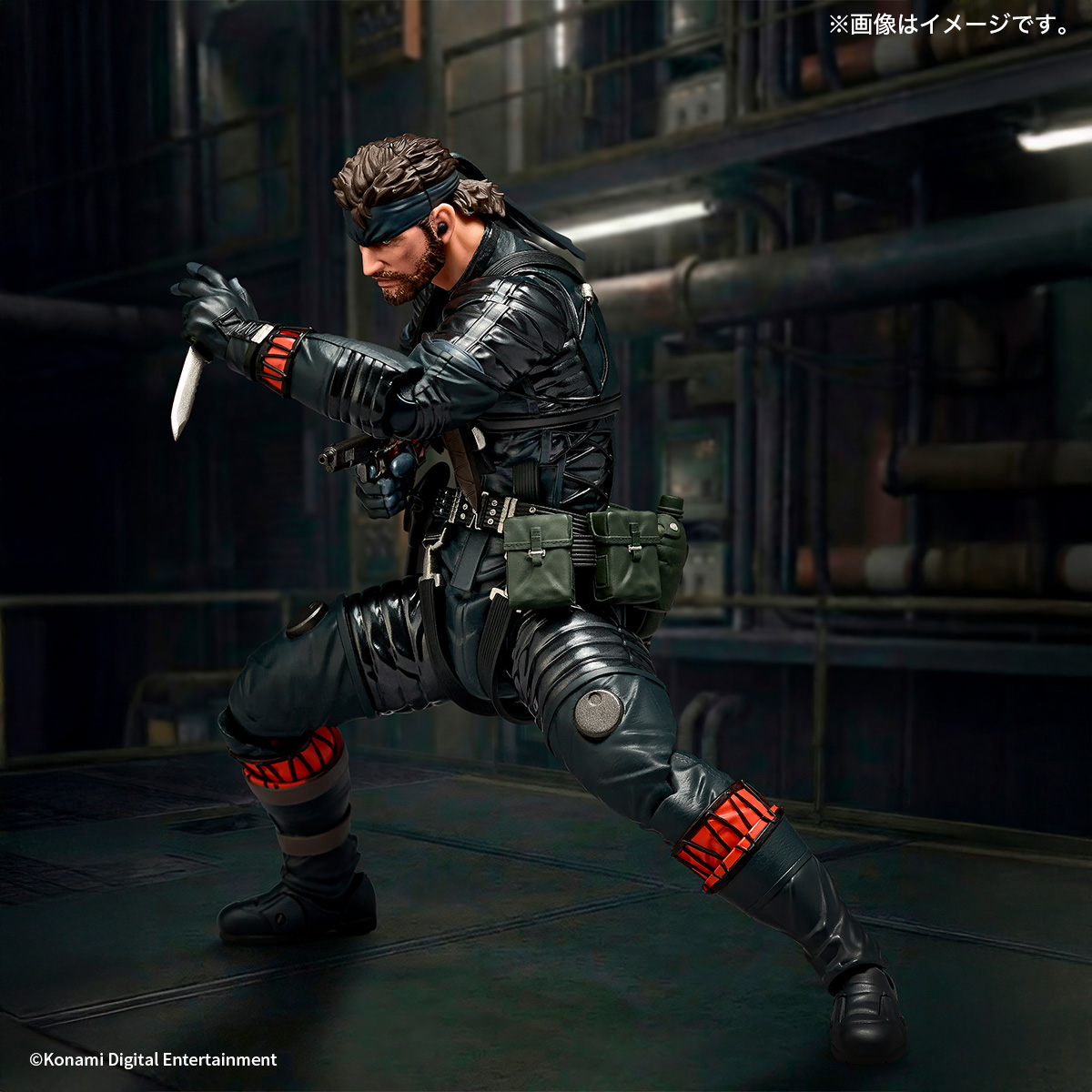 【限定販売】リボルテック アメイジング・ヤマグチ『ネイキッド・スネーク スニーキングスーツ Ver.』METAL GEAR SOLID Δ: SNAKE EATER 可動フィギュア-013