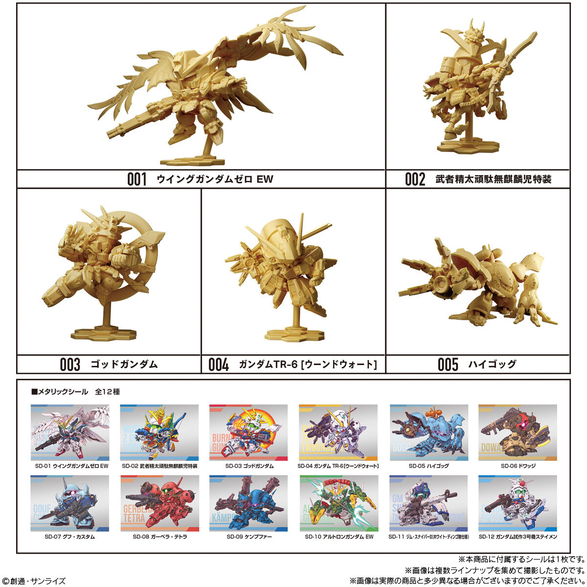 【再販】【食玩】機動戦士ガンダム『ガンダム スペリオルディファイン No.01』10個入りBOX-010