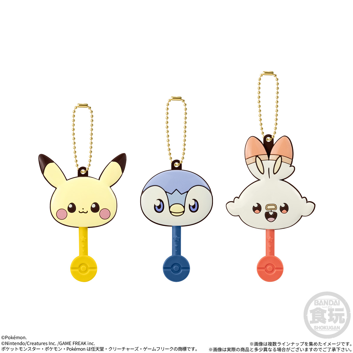 【食玩】ポケットモンスター『ロリポップチョコチャーム ポケピース』10個入りBOX-002