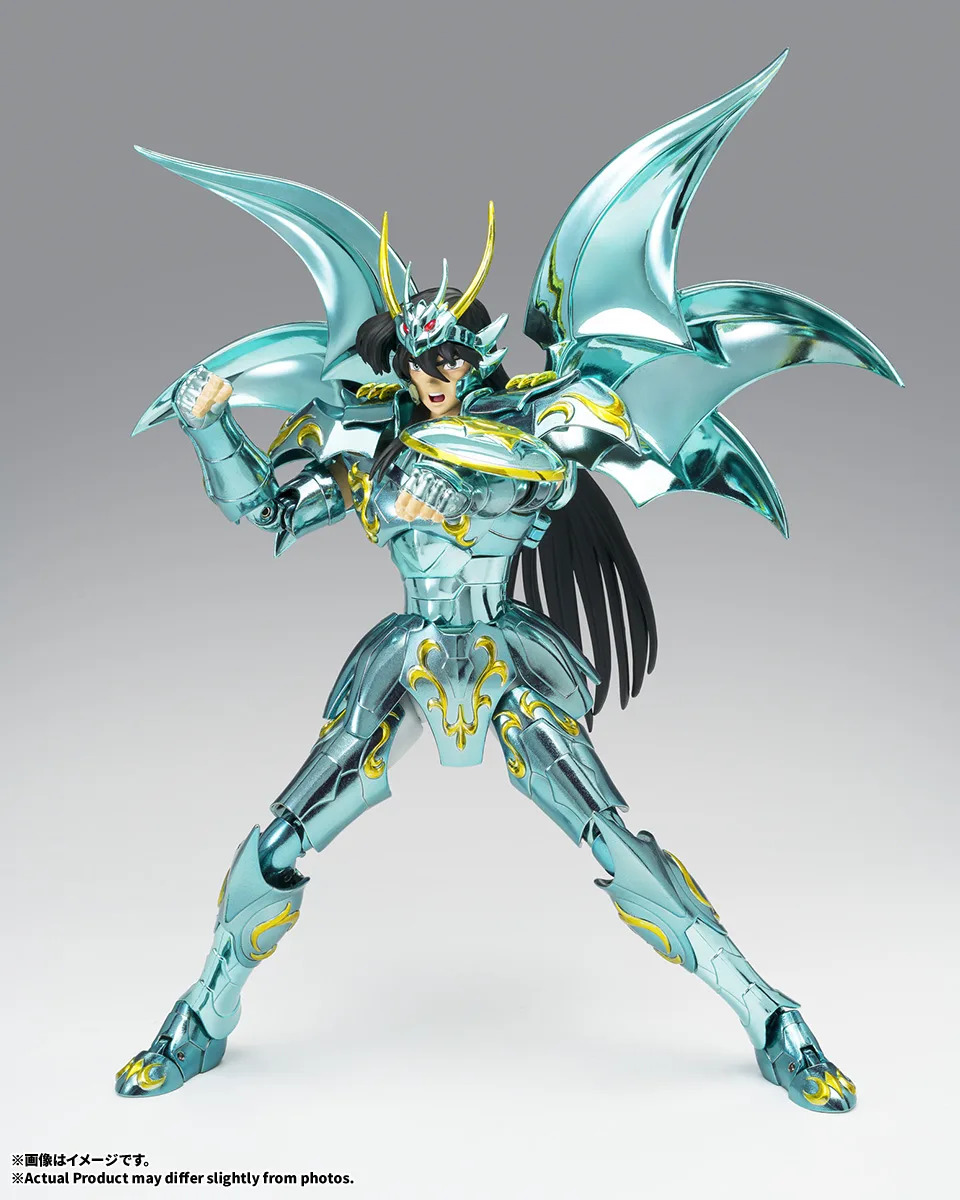 聖闘士聖衣神話EX『ドラゴン紫龍(神聖衣)』聖闘士星矢 冥王ハーデス編 可動フィギュア-002