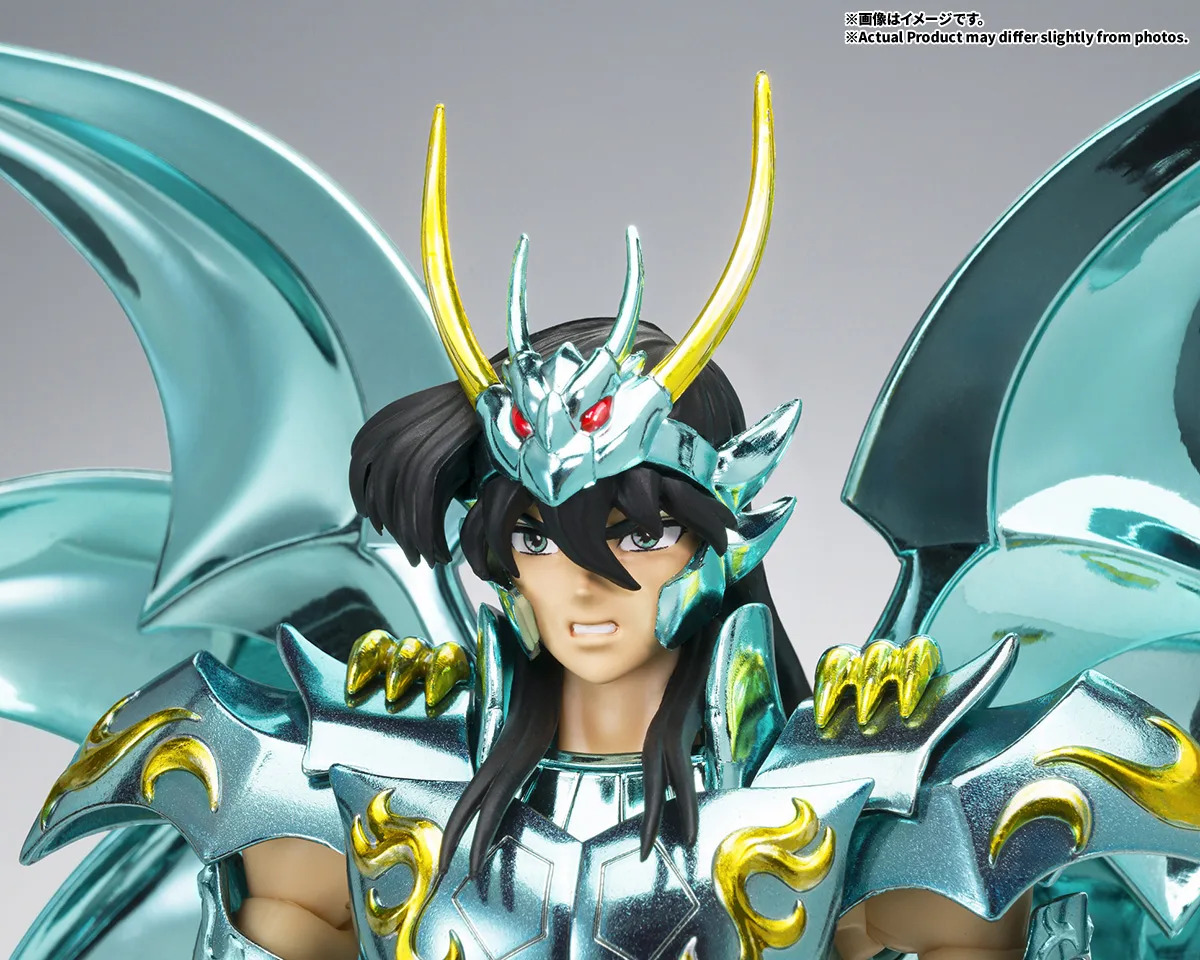 聖闘士聖衣神話EX『ドラゴン紫龍(神聖衣)』聖闘士星矢 冥王ハーデス編 可動フィギュア-006