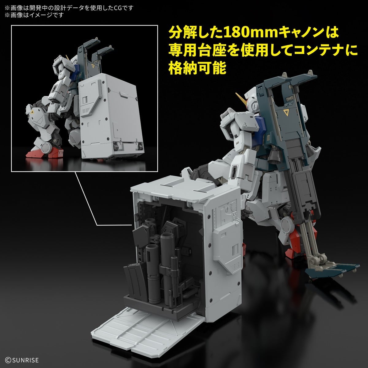 RG 1/144『陸戦型ガンダム』機動戦士ガンダム 第08MS小隊 プラモデル-003