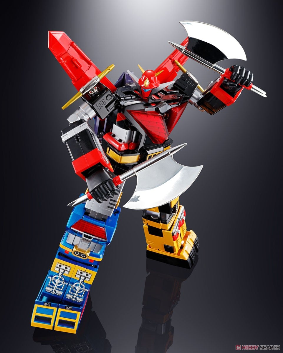 【再販】超合金魂『GX-60R 宇宙大帝ゴッドシグマ(リニューアルバージョン)』変形合体フィギュア-006