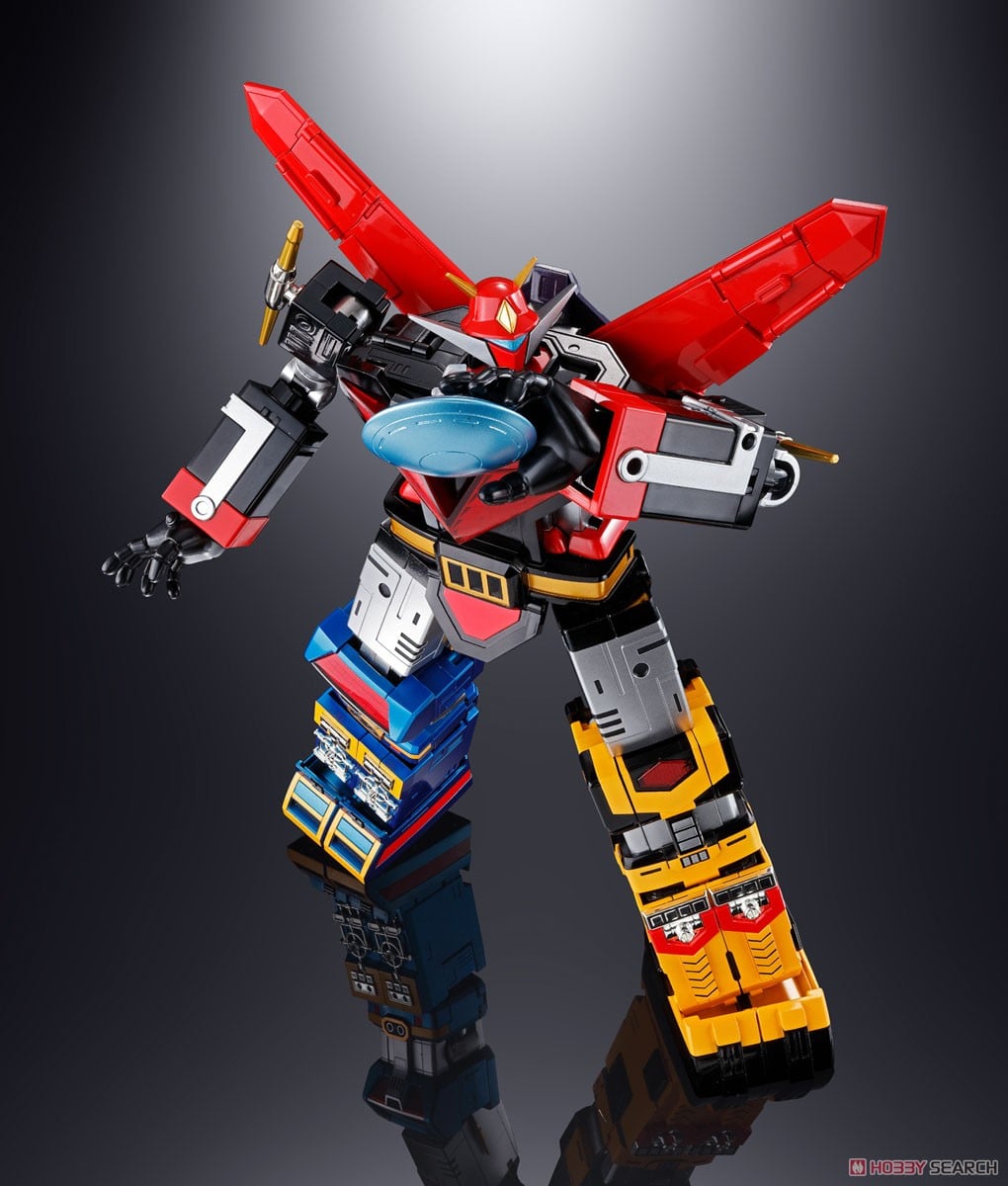 【再販】超合金魂『GX-60R 宇宙大帝ゴッドシグマ(リニューアルバージョン)』変形合体フィギュア-007