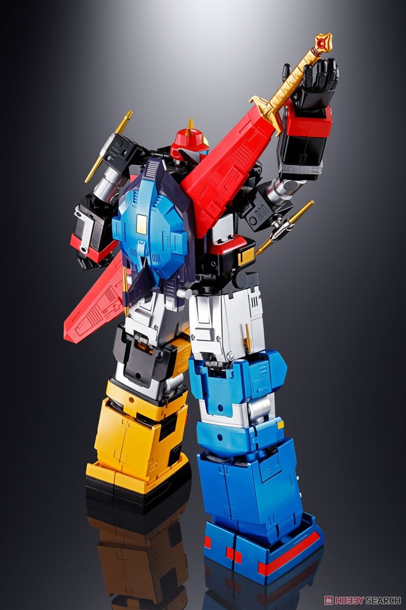 【再販】超合金魂『GX-60R 宇宙大帝ゴッドシグマ(リニューアルバージョン)』変形合体フィギュア-008