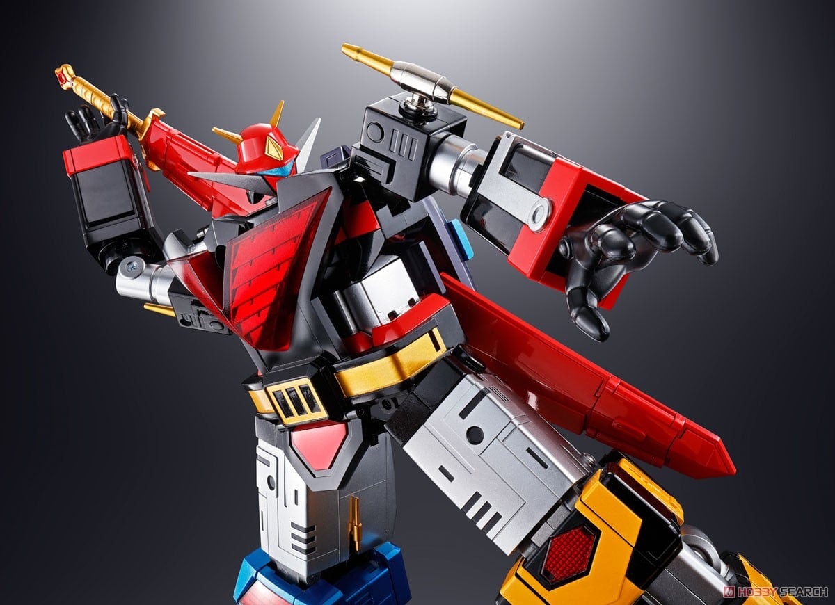 【再販】超合金魂『GX-60R 宇宙大帝ゴッドシグマ(リニューアルバージョン)』変形合体フィギュア-009