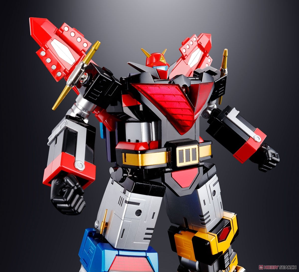 【再販】超合金魂『GX-60R 宇宙大帝ゴッドシグマ(リニューアルバージョン)』変形合体フィギュア-010