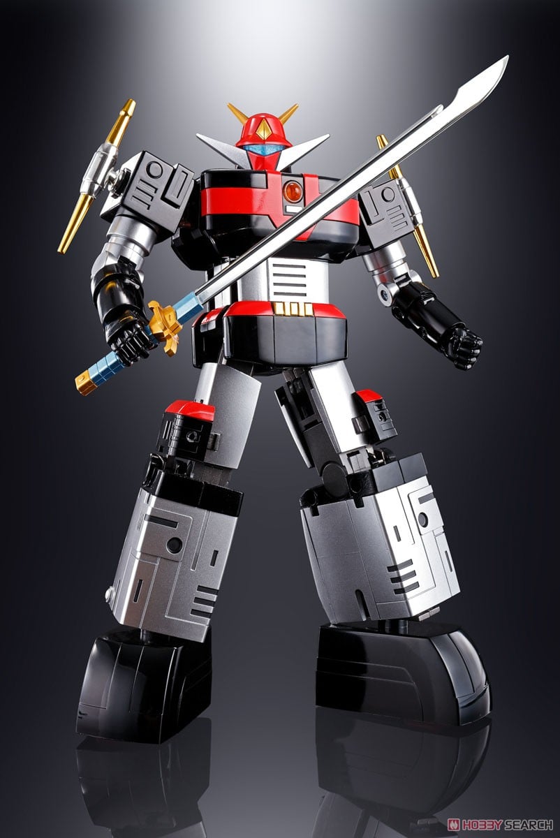 【再販】超合金魂『GX-60R 宇宙大帝ゴッドシグマ(リニューアルバージョン)』変形合体フィギュア-013