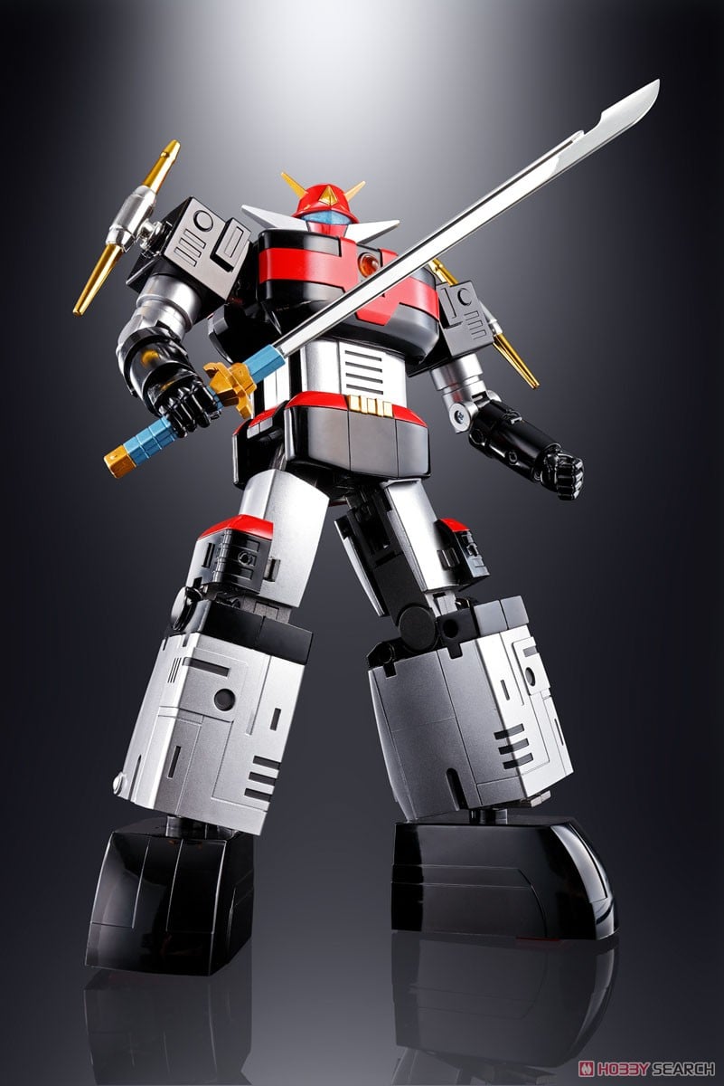 【再販】超合金魂『GX-60R 宇宙大帝ゴッドシグマ(リニューアルバージョン)』変形合体フィギュア-014
