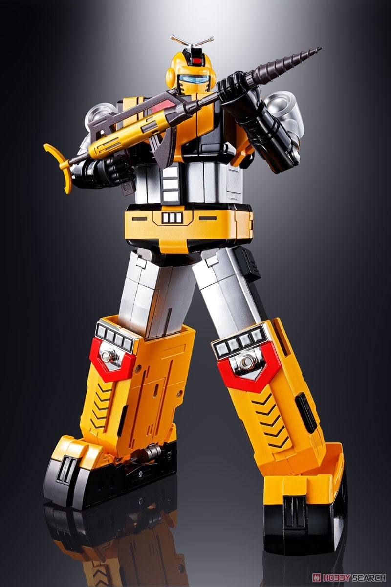 【再販】超合金魂『GX-60R 宇宙大帝ゴッドシグマ(リニューアルバージョン)』変形合体フィギュア-019