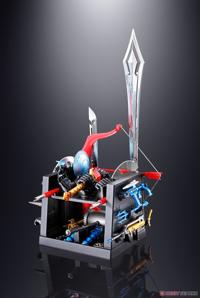 【再販】超合金魂『GX-60R 宇宙大帝ゴッドシグマ(リニューアルバージョン)』変形合体フィギュア-026