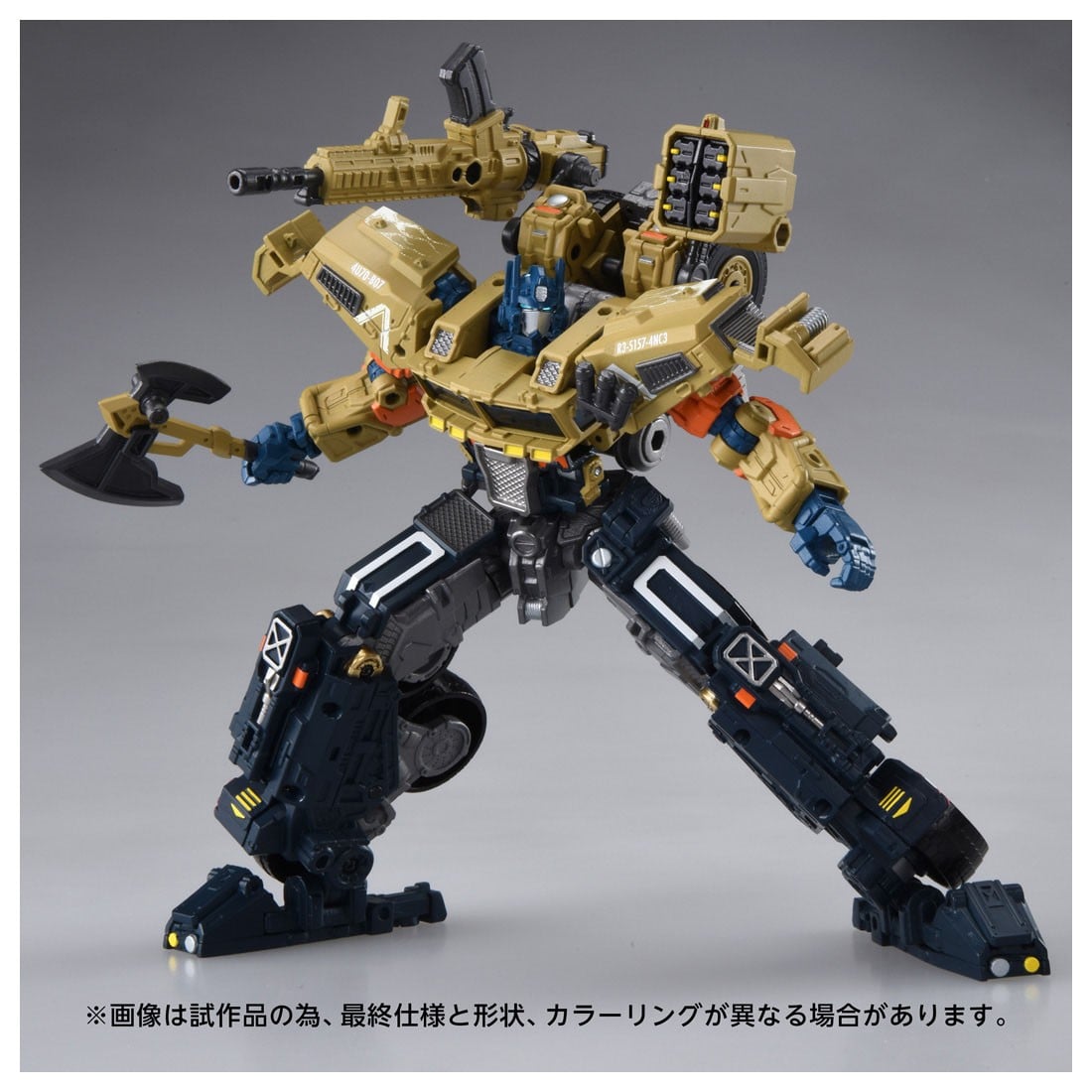 トランスフォーマー OVERGEAR『OG-03 オプティマスプライム』可変可動フィギュア-007