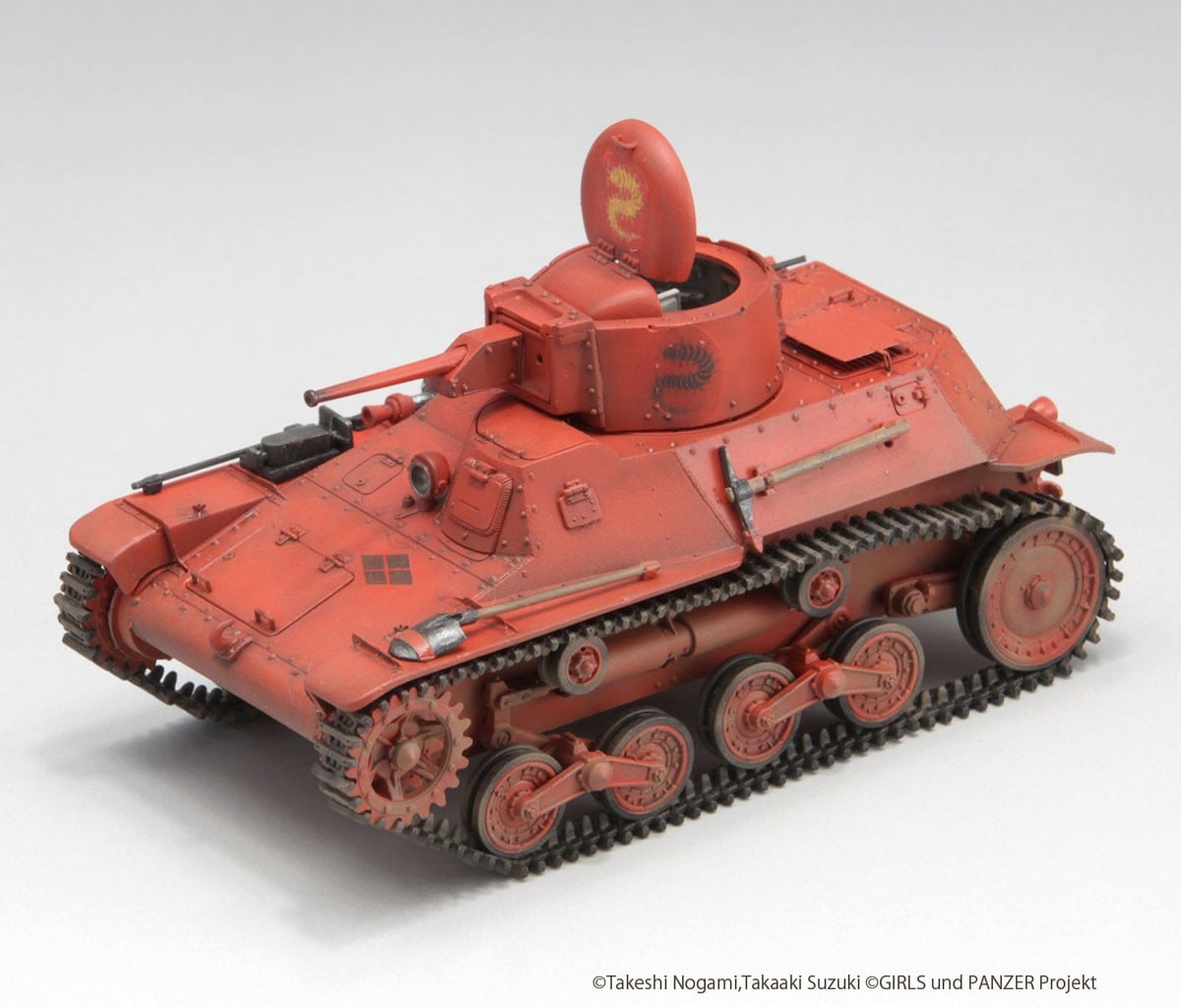 1/35『九七式軽装甲車［テケ］』ガールズ＆パンツァー リボンの武者 プラモデル-002