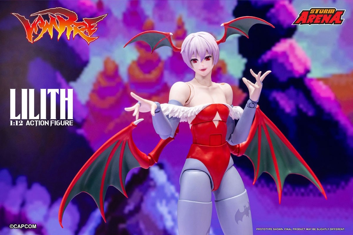 ストームアリーナ『リリス』ヴァンパイア 1/12 アクションフィギュア-002