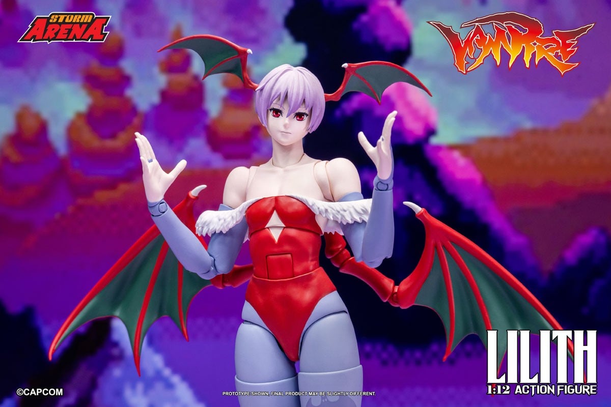 ストームアリーナ『リリス』ヴァンパイア 1/12 アクションフィギュア-004
