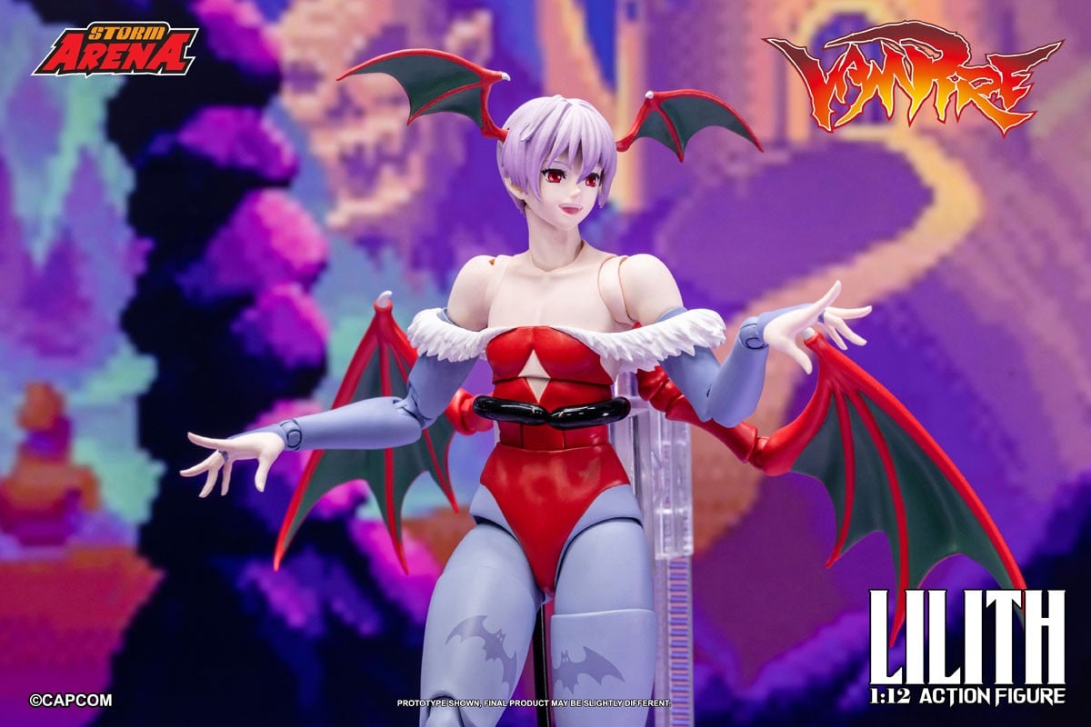 ストームアリーナ『リリス』ヴァンパイア 1/12 アクションフィギュア-007