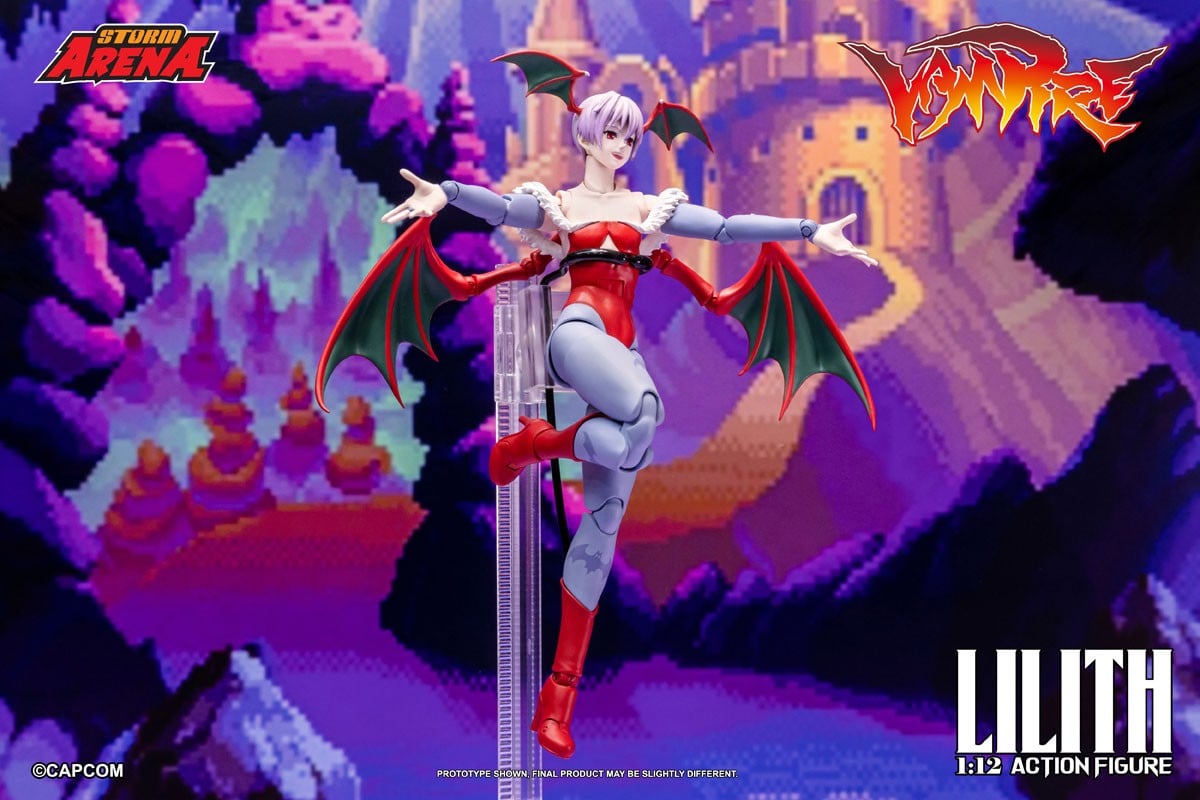 ストームアリーナ『リリス』ヴァンパイア 1/12 アクションフィギュア-008