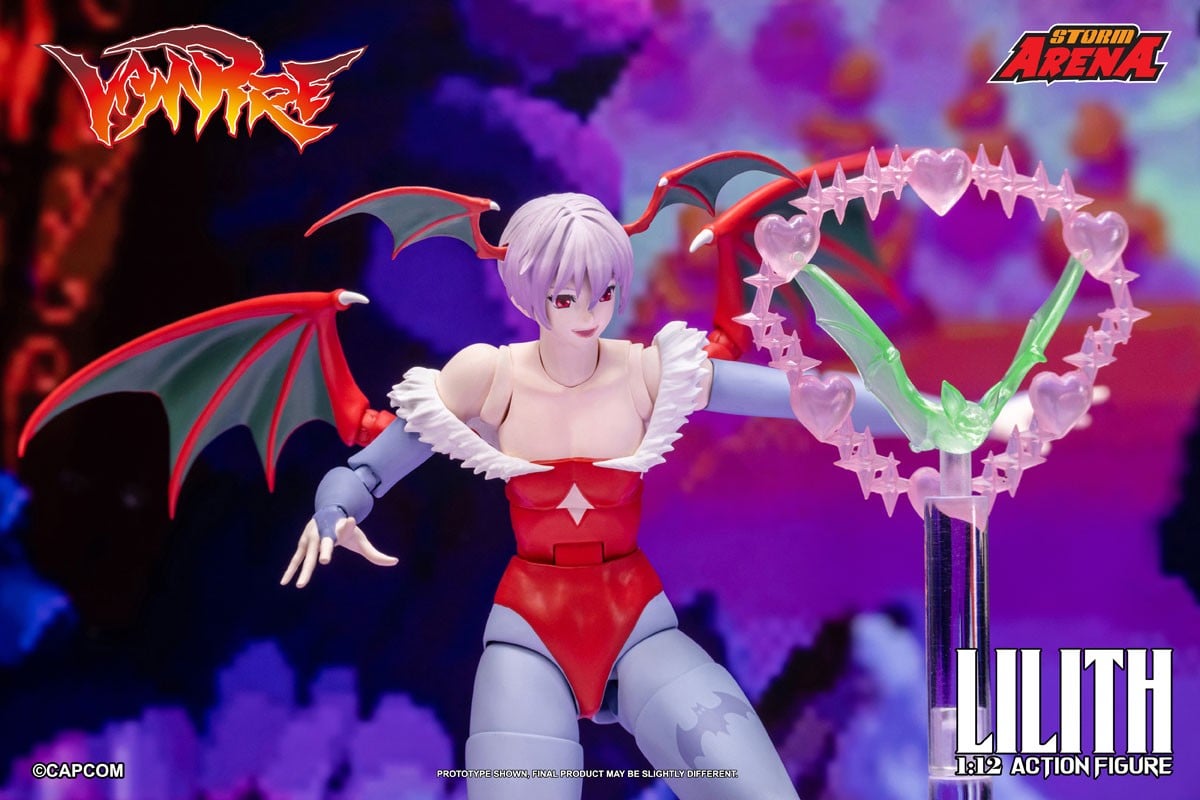 ストームアリーナ『リリス』ヴァンパイア 1/12 アクションフィギュア-010