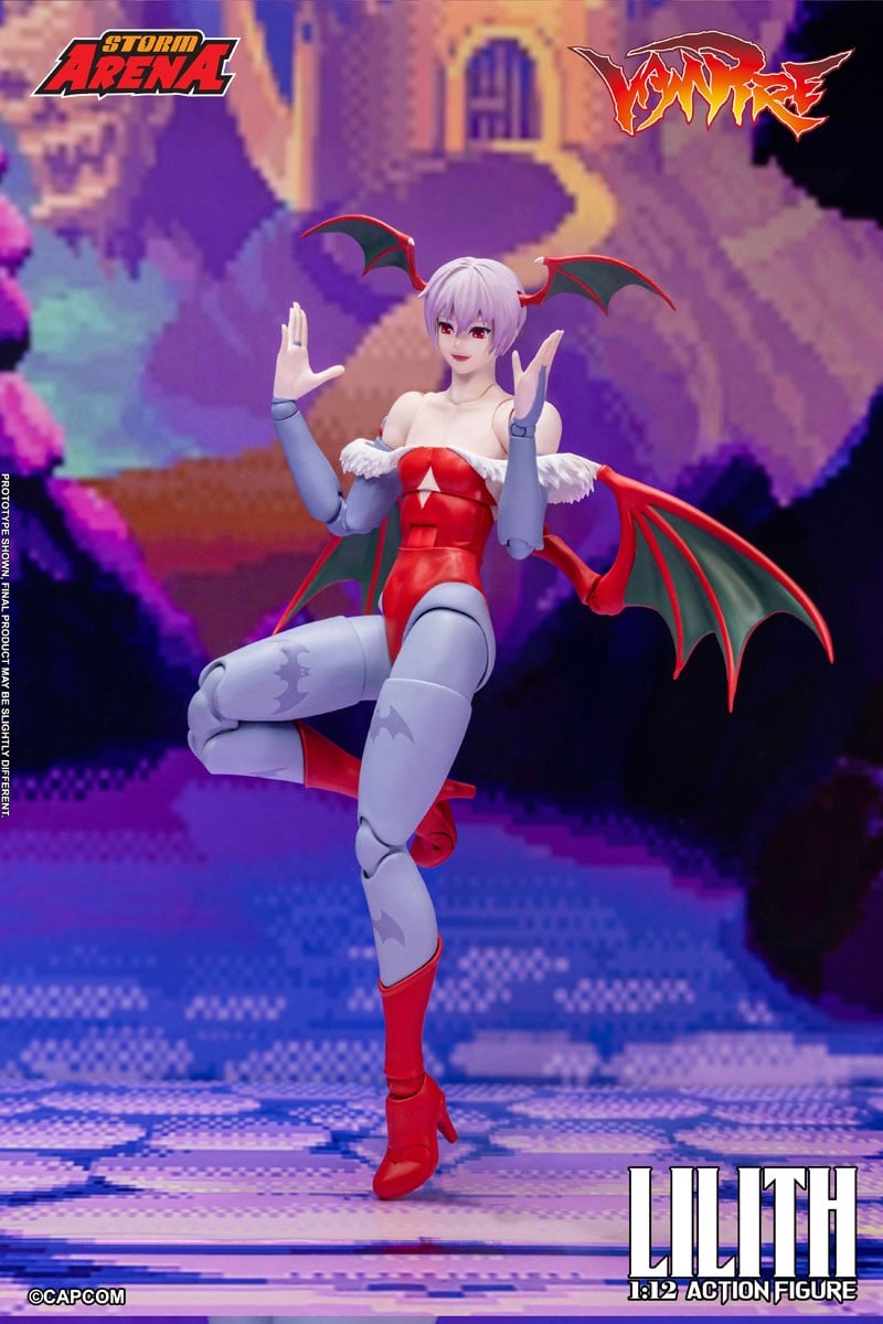 ストームアリーナ『リリス』ヴァンパイア 1/12 アクションフィギュア-016