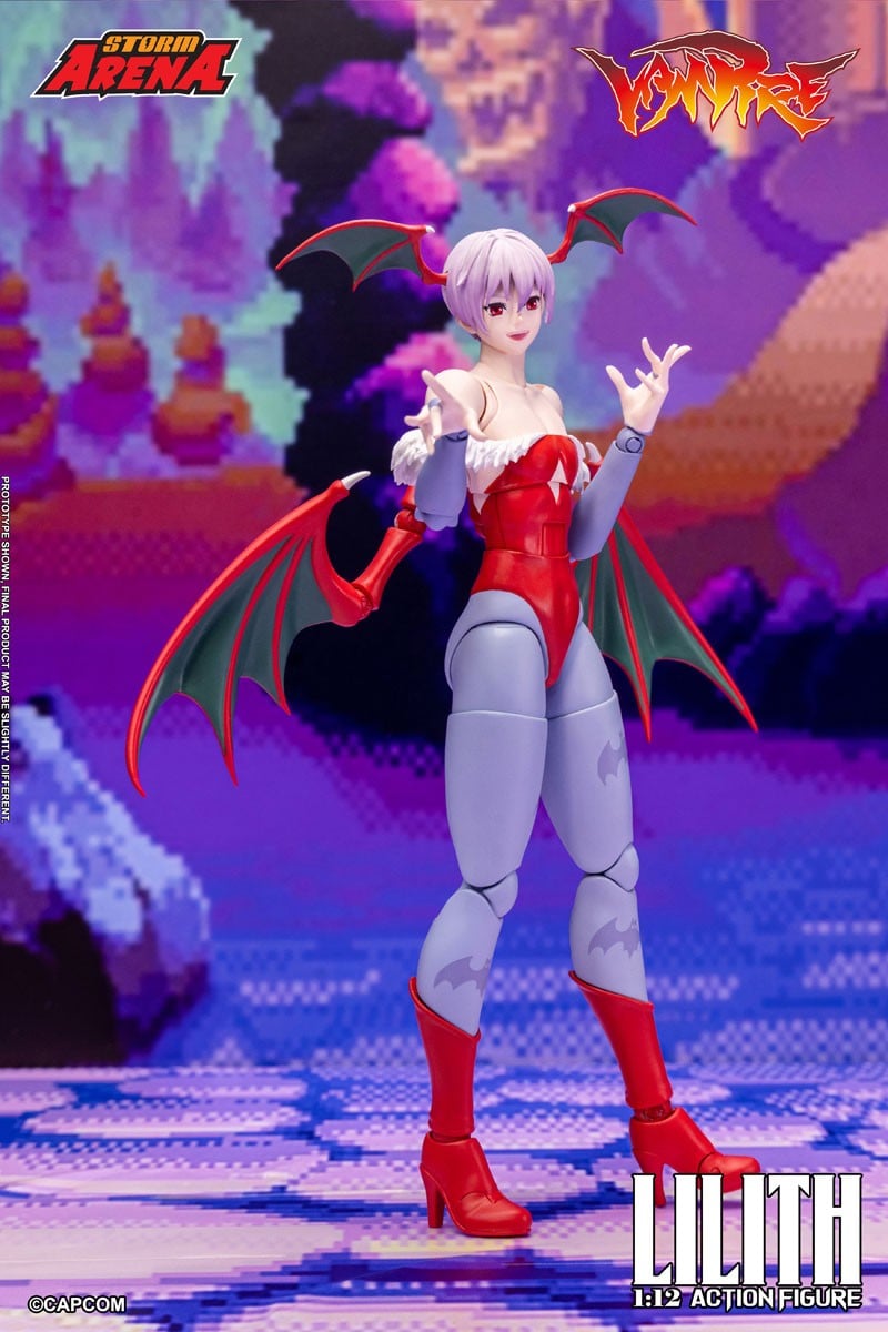 ストームアリーナ『リリス』ヴァンパイア 1/12 アクションフィギュア-017