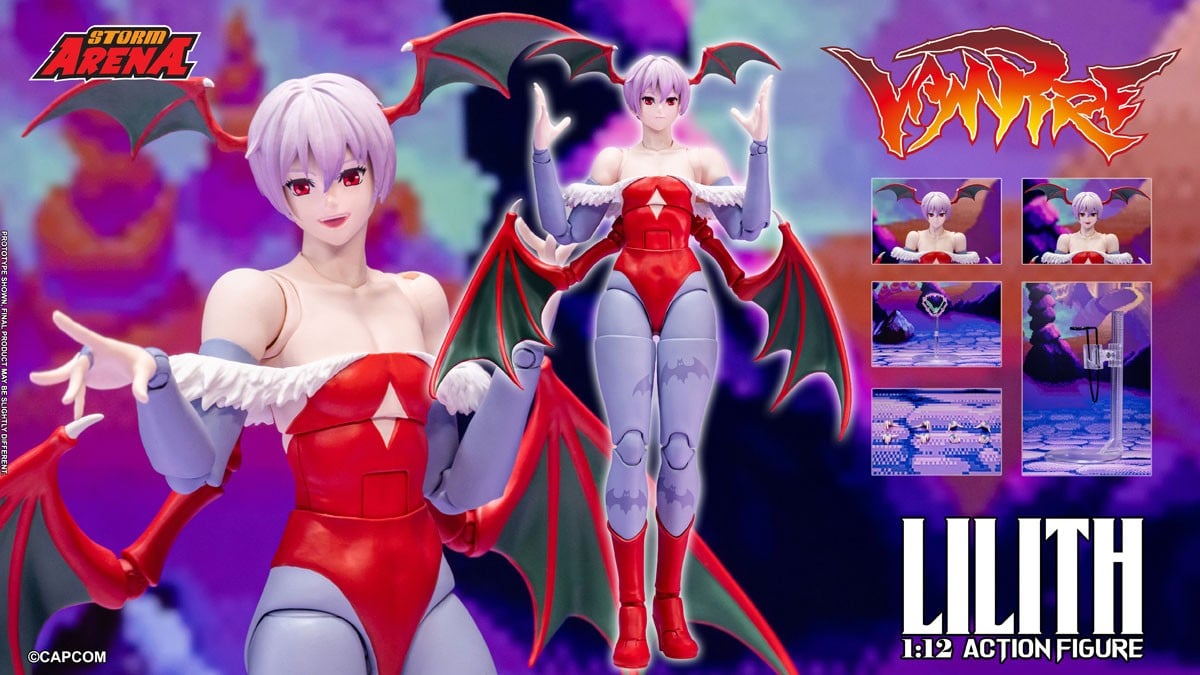 ストームアリーナ『リリス』ヴァンパイア 1/12 アクションフィギュア-018