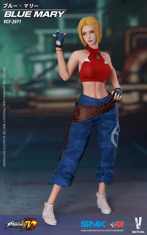 THE KING OF FIGHTERS XIV『ブルー・マリー』1/6 アクションフィギュア-019