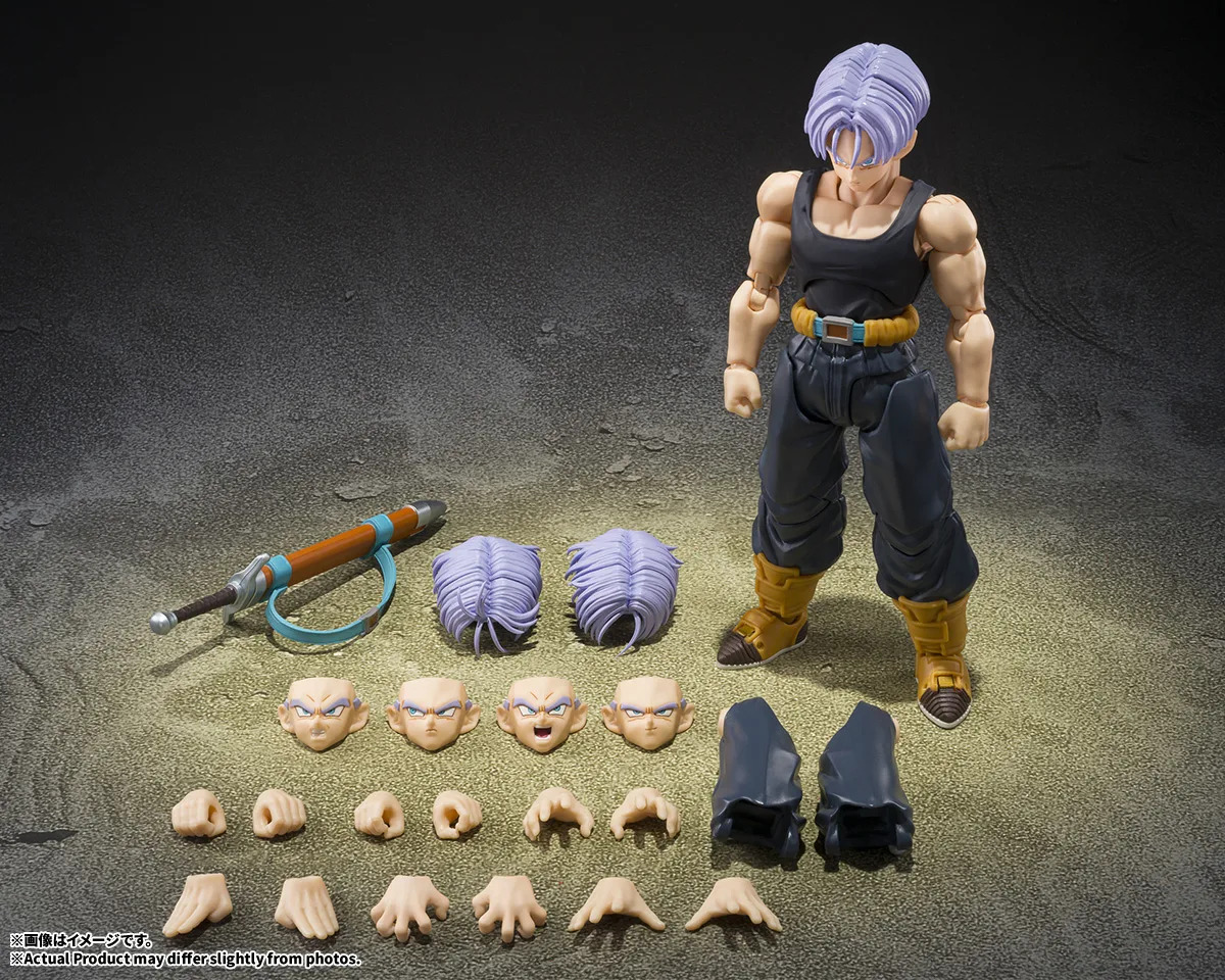 S.H.Figuarts『トランクス〈Z戦士〉(初回限定〈Z戦士〉集結台座B付属版)』ドラゴンボールZ 可動フィギュア-009